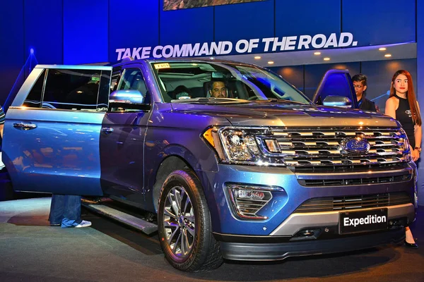 Pasay, PH - 7 Nisan - Ford Expedition at Manila International Auto Show 7 Nisan 2018, Pasay, Filipinler.