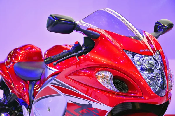 Pasay April Suzuki Hayabusa Мотоцикл Manila International Auto Show Квітня — стокове фото