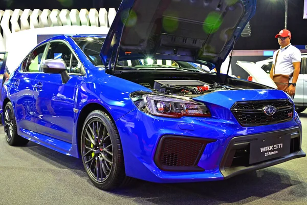 Pasay Aprile Subaru Wrx Sti Manila International Auto Show Aprile — Foto Stock