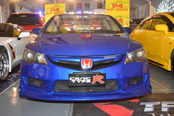 Pasig Maggio Honda Civic Salone Automobilistico Hot Import Nights Maggio — Foto Stock