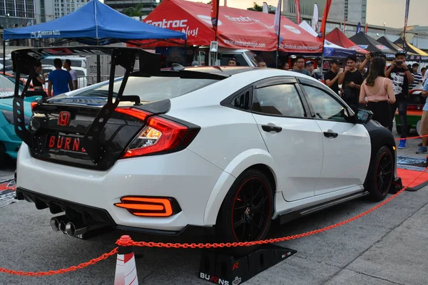 Pasig Maj Honda Civic Hot Import Nights Bilmässa Den Maj — Stockfoto