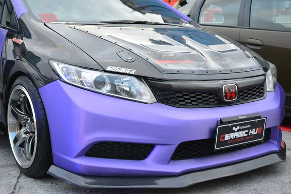 Pasig Maggio Honda Civic Salone Automobilistico Hot Import Nights Maggio — Foto Stock