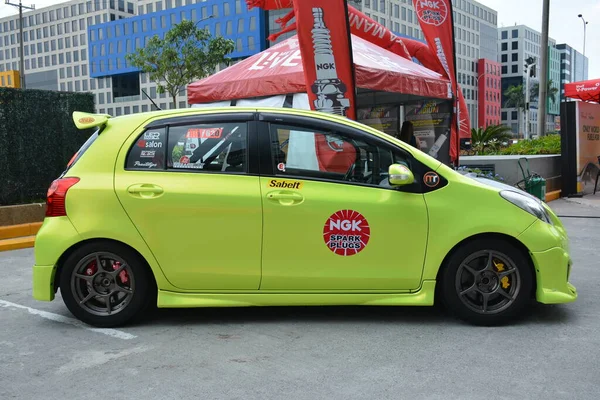 Pasay May 2019年5月26日在菲律宾帕萨伊举行的丰田汽车节 Toyota Carfest 上的丰田纱 — 图库照片
