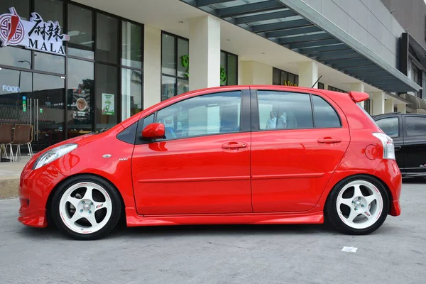 Pasay Mei Toyota Yaris Toyota Carfest Mei 2019 Pasay Filipijnen — Stockfoto