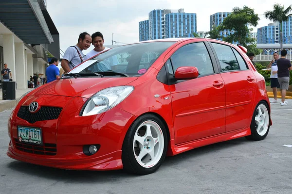 Pasay May Toyota Yaris Toyota Carfest May 2019 Pasay Φιλιππίνες — Φωτογραφία Αρχείου