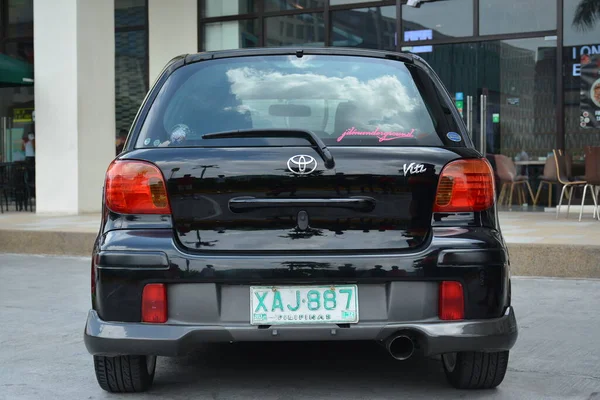 Pasay May Toyota Vitz Στο Toyota Carfest Στις Μαΐου 2019 — Φωτογραφία Αρχείου