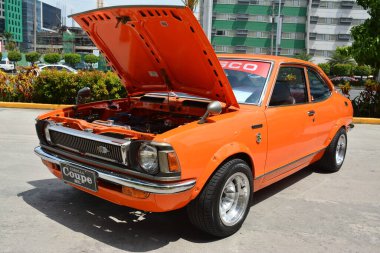 Pasay, PH - 26 Mayıs - Toyota Coupe SL Toyota Carfest 'te 26 Mayıs 2019 Pasay, Filipinler.
