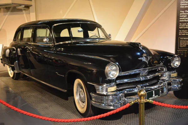 Quezon City Apr 1953 Chrysler Crown Imperial Usato Dal Presidente — Foto Stock