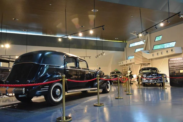 Pytanie Miasto Kwiecień Kwietnia 2019 Quezon City Filipinach Muzeum Samochodów — Zdjęcie stockowe