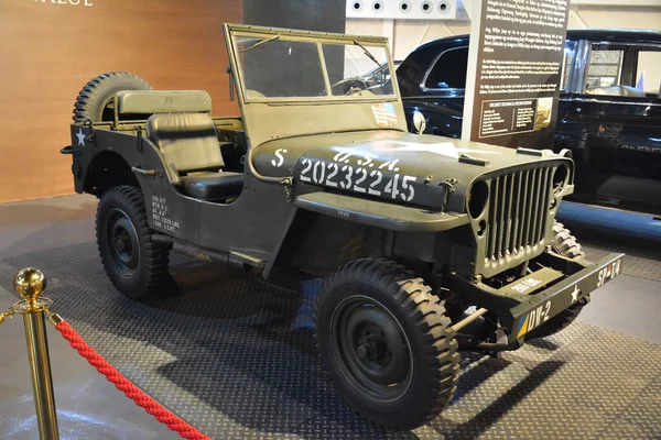 Quezon Şehri, PH-APR. 28: 1943 Willy 'nin Jeep sergisi 28 Nisan 2019' da Quezon City, Filipinler 'de Başkanlık Araba Müzesi' nde..