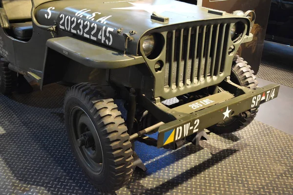 Stad Quezon Apr 1943 Willy Jeep Tentoongesteld Het Presidential Car — Stockfoto