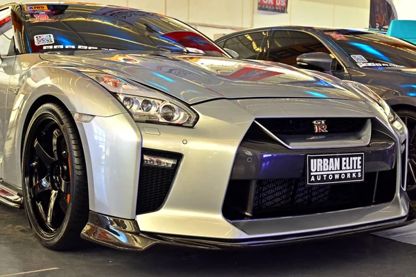 Pasig Května Nissan Gtr Autosalonu Hot Import Nights Května 2018 — Stock fotografie