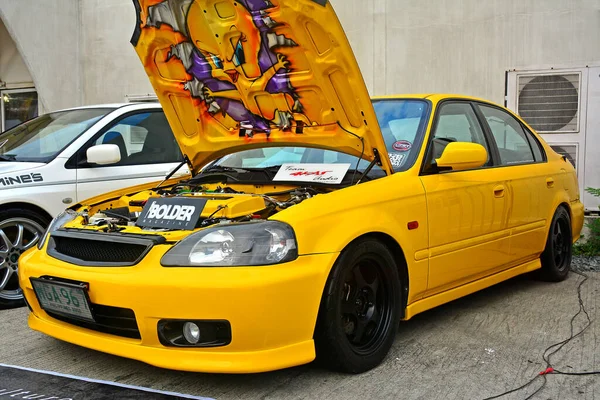 Pasig Maj Honda Civic Hot Import Nights Bilmässa Den Maj — Stockfoto