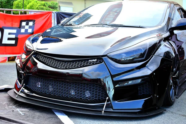 Pasig Mai Honda Civic Auf Der Hot Import Nights Autoshow — Stockfoto