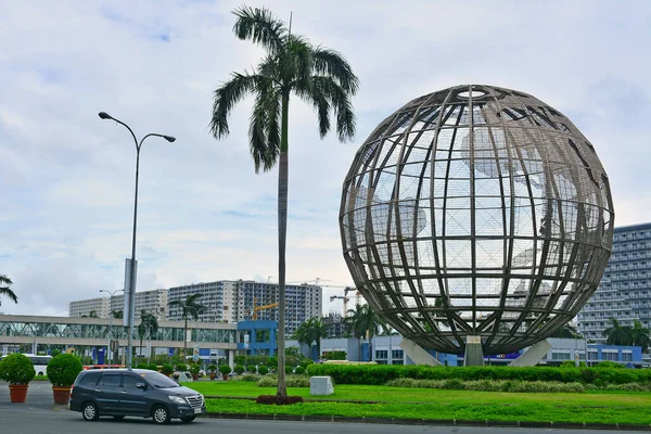 Pasay Július Mall Asia Globe Rotunda Július 2018 Pasay Fülöp — Stock Fotó