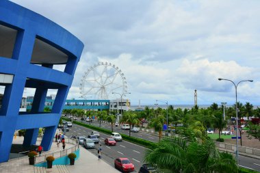 Pasay, PH - 15 Temmuz - 15 Temmuz 2018 'de Pasay, Filipinler' deki Asya AVM AVM AVM ön cephesi. Shoemart (SM), Filipinler 'de bir alışveriş merkezi zinciri..