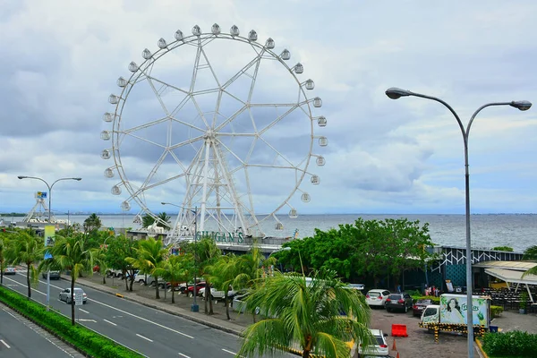 Pasay Lipiec Mall Asia Moa Oko Diabelskie Koło Lipca 2018 — Zdjęcie stockowe