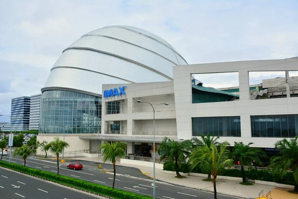 Pasay Julio Mall Asia Mall Imax Theatre Facade Julio 2018 — Foto de Stock