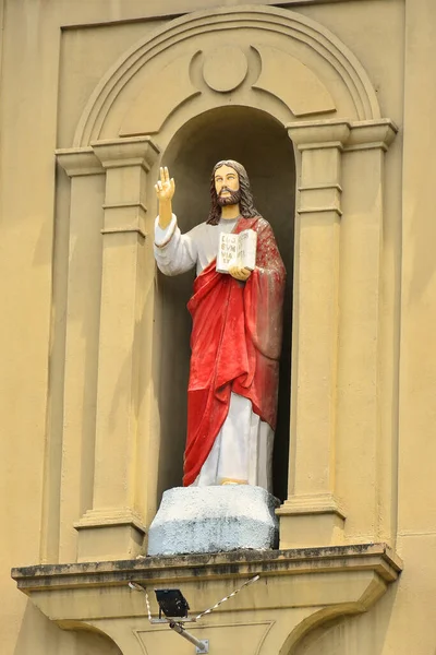 Pasay Luglio Santuario Arcidiocesano Gesù Verità Chiesa Della Vita Statua — Foto Stock