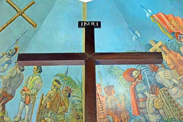 CEBU, PH - JUNE 17 - Magellan 's Cross on June 17, 2017 in Cebu, Philippines
.