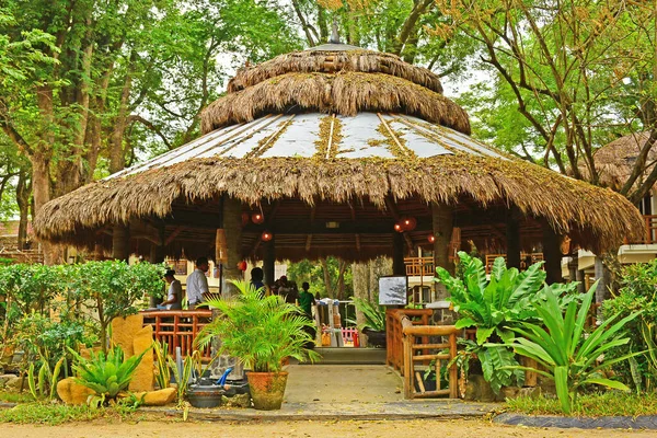 Batangas Sept Façade Cabane Réception Acuaverde Beach Resort Septembre 2017 — Photo