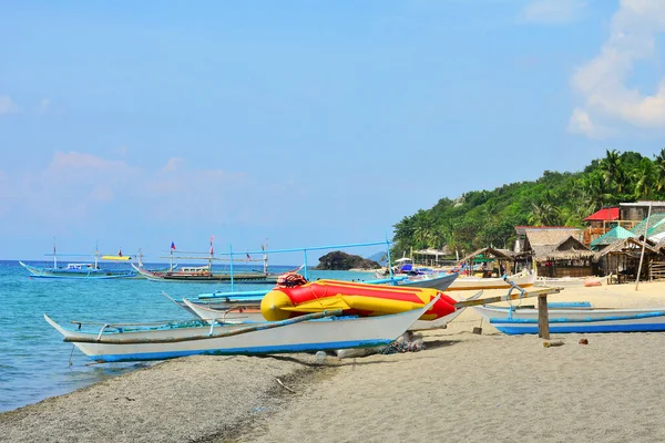 Batangas Set Acuaverde Beach Resort Settembre 2017 Laiya Batangas Filippine — Foto Stock