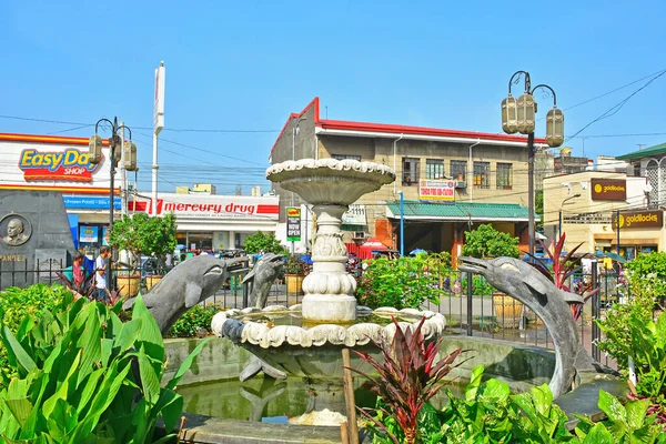 马尼拉 Oct Santo Nino Tondo Parish Water Fountain October 2017 — 图库照片