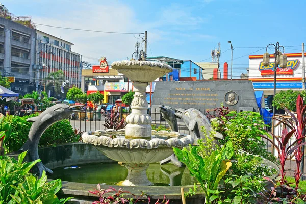 Manila Oct Santo Nino Tondo Parish Water Fountain October 2017 — Stock Photo, Image