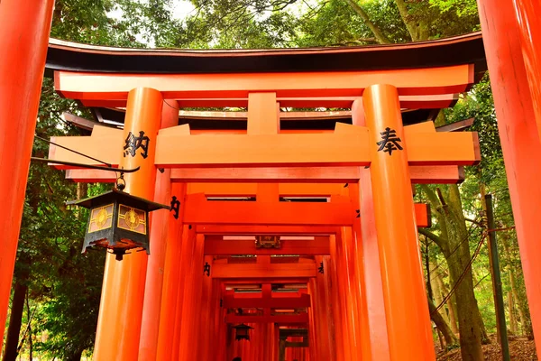 Kyoto Nisan Fushimi Inari Taisha Japonya Nın Kyoto Kentinde Nisan — Stok fotoğraf