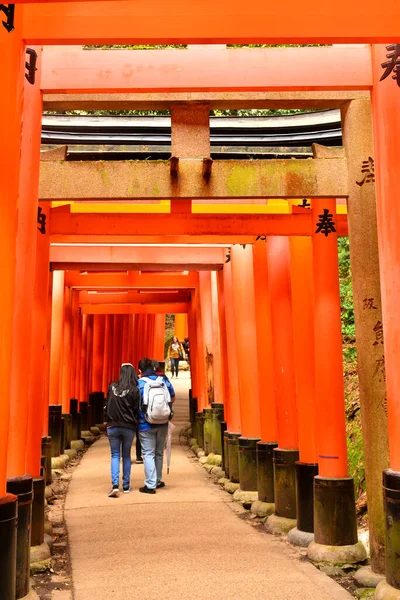 Kyoto Nisan Fushimi Inari Taisha Japonya Nın Kyoto Kentinde Nisan — Stok fotoğraf