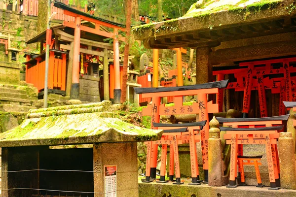 Kyoto Nisan Fushimi Inari Taisha Türbesi Nisan 2017 Tarihinde Kyoto — Stok fotoğraf