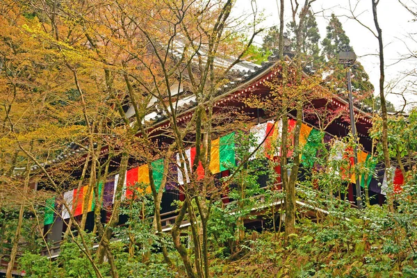 Kyoto Dubna 2017 Japonském Kjótu Chrám Eikando Zenrinji Eikando Formálně — Stock fotografie