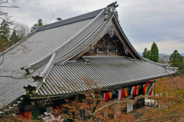 Kyoto Kwiecień Świątynia Eikando Zenrinji Kwietnia 2017 Roku Kioto Japonia — Zdjęcie stockowe