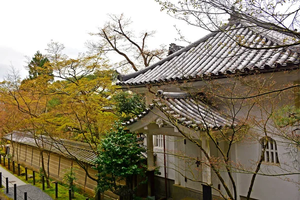 Kyoto Dubna 2017 Japonském Kjótu Chrám Eikando Zenrinji Eikando Formálně — Stock fotografie