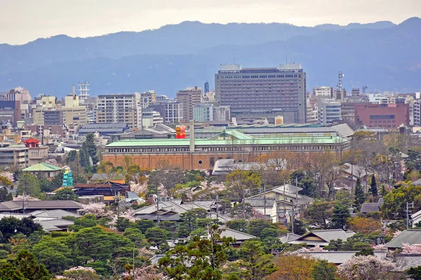 Kyoto April Επισκόπηση Πόλης Κιότο Στις Απριλίου 2017 Στο Κιότο — Φωτογραφία Αρχείου