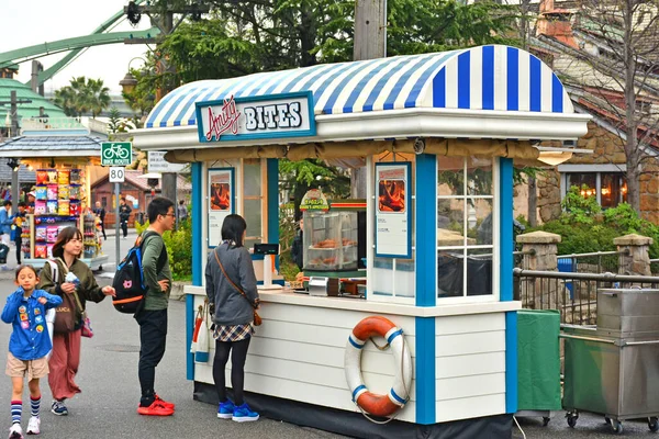 Osaka April Amity Village Theme Amity Bites Booth Universal Studios — Stock Photo, Image