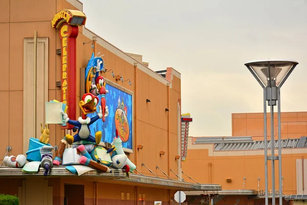 Osaka April Hackspett Staty Universal Studios Japan Den April 2017 — Stockfoto