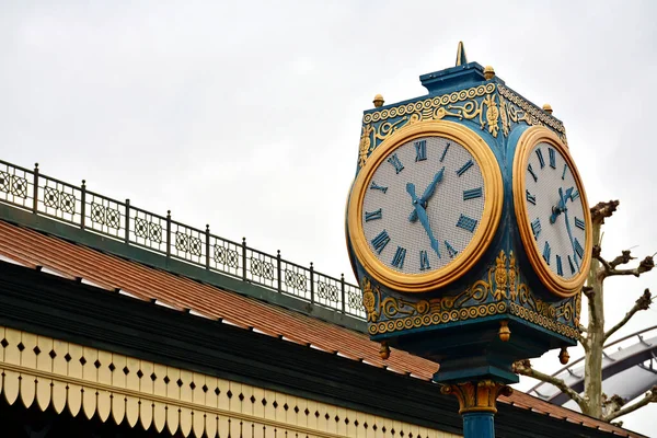 Osaka April Ρολόι Εξωτερικού Χώρου Στα Universal Studios Japan Στις — Φωτογραφία Αρχείου