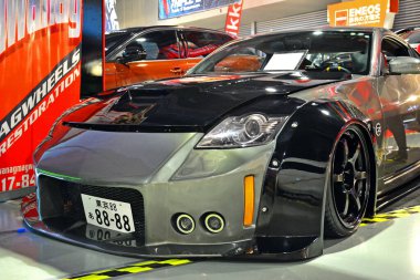 Pasay, PH - 19 Mayıs - Nissan 350 z Trans Spor Şovunda 19 Mayıs 2018 Pasay, Filipinler.