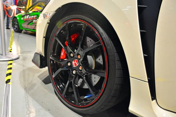 Pasay Maj Honda Civic Type Wheel Trans Sport Show Den — Stockfoto