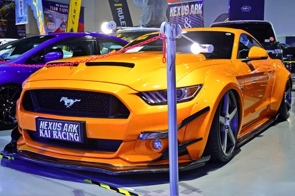 Pasay Мая Ford Mustang Trans Sport Show Мая 2018 Года — стоковое фото