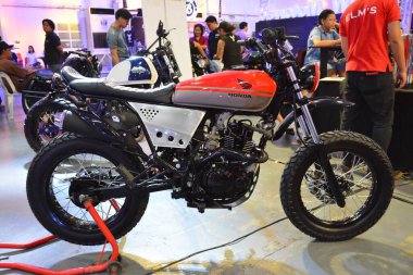 PASIG, PH - 9 Mart - Honda motosiklet Ride Ph motosiklet gösterisi 9 Mart 2019 Pasig, Filipinler.