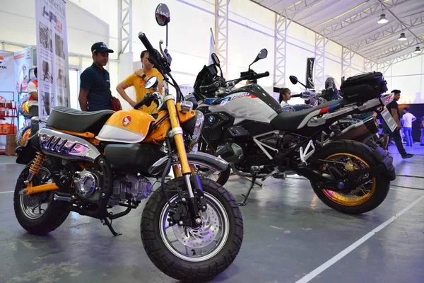 Pasig Марта Honda Monkey Motorcycle Ride Motorcycle Show March 2019 — стоковое фото
