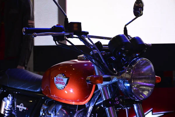 Pasig March Moto Interceptor Royal Enfield Show Motocicletas Ride Março — Fotografia de Stock