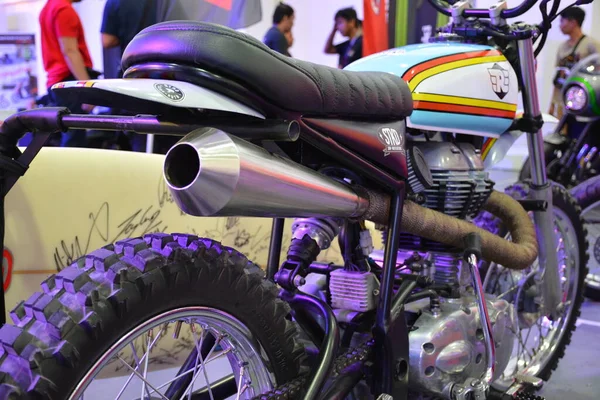 Pasig Marzec Motocykl Royal Enfield Wystawie Motocyklowej Ride Marca 2019 — Zdjęcie stockowe