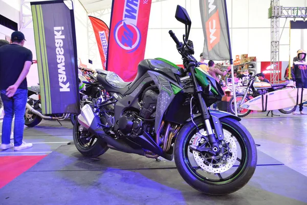 Pasig Março Kawasaki Motocicleta Ride Motocicleta Show Março 2019 Pasig — Fotografia de Stock