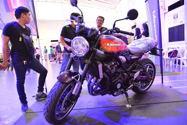 Pasig Maart Kawasaki Z900 Motorfiets Ride Motorshow Maart 2019 Pasig — Stockfoto