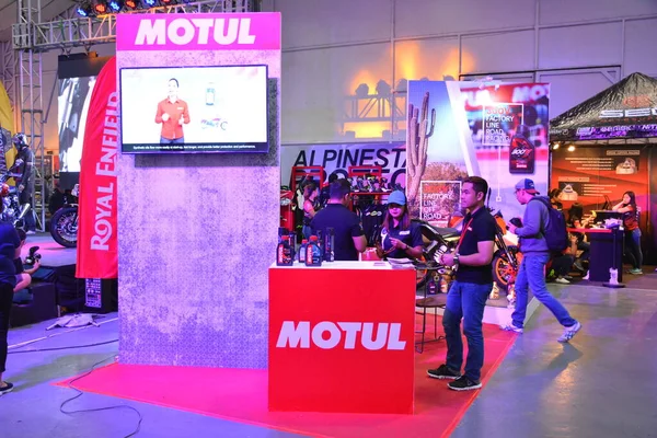 Pasig Mars Cabine Huile Motul Ride Motorcycle Show Mars 2019 — Photo