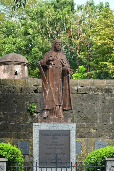 Manila Noviembre Estatua Francisca Fuentes Noviembre 2018 Manila Filipinas — Foto de Stock