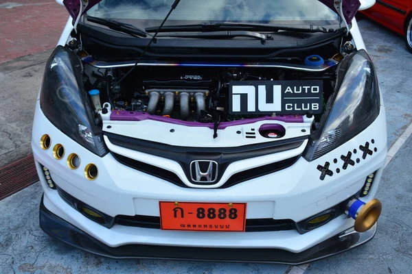 Manila November Honda Jazz Motor Engine Transknight Transport Show November — Stock Photo, Image